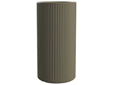 Vondom Outdoor Gatsby Tall Cylinder Planter x H Basic Khaki VOD54424AKHAKI