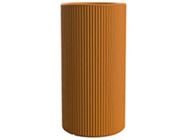 Vondom Outdoor Gatsby Tall Cylinder Planter x H Basic Orange VOD54424AORANGE