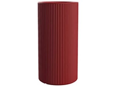 Vondom Outdoor Gatsby Tall Cylinder Planter x H Basic Red VOD54424ARED