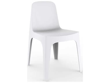 Vondom Outdoor Solid White Matte Resin Dining Chair (Set of 4) VOD55024WHITE