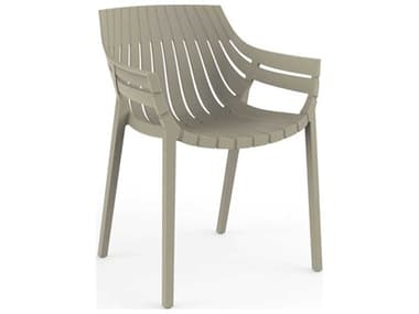 Vondom Outdoor Spritz Ecru Polypropylene Dining Chair (Set of 4) VOD56017ECRU