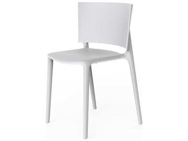 Vondom Outdoor Africa White Matte Resin Dining Chair (Set of 4) VOD65036WHITE