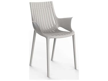 Vondom Outdoor Ibiza Ecru Matte Resin Lounge Chair (Set of 4) VOD65041ECRU