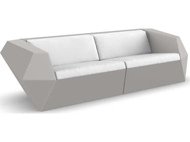 Vondom Outdoor Faz Modular Sofa Seater Basic Ecru Nautical White VOD71001ECRU1100