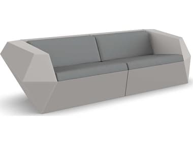 Vondom Outdoor Faz Modular Sofa Seater Basic Ecru Nautical Steel VOD71001ECRU1101