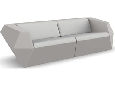 Vondom Outdoor Faz Modular Sofa Seater Basic Ecru Crevin White VOD71001ECRU1308