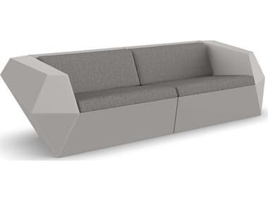 Vondom Outdoor Faz Modular Sofa Seater Basic Ecru Crevin Taupe VOD71001ECRU1310