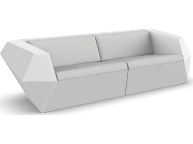 Vondom Outdoor Faz Modular Sofa Seater Basic White Crevin White VOD71001WHITE1308