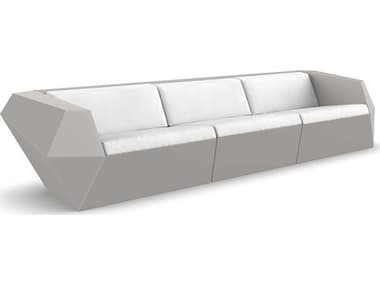 Vondom Outdoor Faz Modular Sofa Seater Basic Ecru Nautical White VOD71002ECRU1100