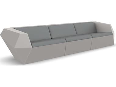 Vondom Outdoor Faz Modular Sofa Seater Basic Ecru Nautical Steel VOD71002ECRU1101