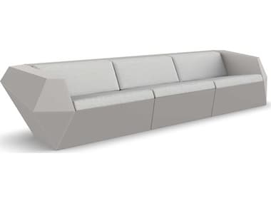 Vondom Outdoor Faz Modular Sofa Seater Basic Ecru Crevin White VOD71002ECRU1308