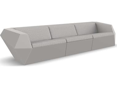 Vondom Outdoor Faz Modular Sofa Seater Basic Ecru Savane Whisper VOD71002ECRU1502