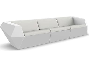 Vondom Outdoor Faz Modular Sofa Seater Basic White Savane White VOD71002WHITE1501