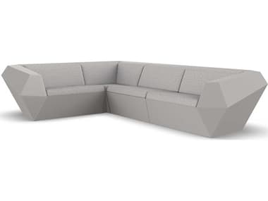 Vondom Outdoor Faz Modular Sofa Seater Basic Ecru Savane Whisper VOD71003ECRU1502