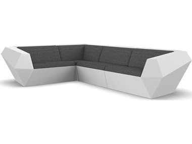 Vondom Outdoor Faz Modular Sofa Seater Basic White Savane Tornado VOD71003WHITE1503