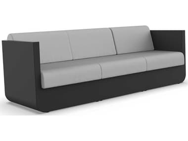 Vondom Outdoor Ulm Modular Sofa Seater Basic Black Nautical Taupe VOD71005BLACK1102