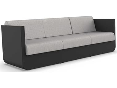 Vondom Outdoor Ulm Modular Sofa Seater Basic Black Savane Whisper VOD71005BLACK1502