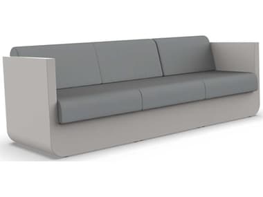 Vondom Outdoor Ulm Modular Sofa Seater Basic Ecru Nautical Steel VOD71005ECRU1101