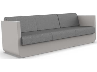 Vondom Outdoor Ulm Modular Sofa Seater Basic Ecru Crevin Steel VOD71005ECRU1309