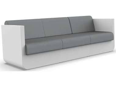 Vondom Outdoor Ulm Modular Sofa Seater Basic White Nautical Steel VOD71005WHITE1101