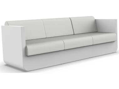 Vondom Outdoor Ulm Modular Sofa Seater Basic White Nautical Natural VOD71005WHITE1111