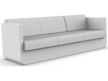 Vondom Outdoor Ulm Modular Sofa Seater Basic White Crevin White VOD71005WHITE1308