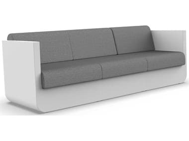 Vondom Outdoor Ulm Modular Sofa Seater Basic White Crevin Steel VOD71005WHITE1309