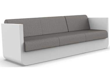 Vondom Outdoor Ulm Modular Sofa Seater Basic White Crevin Taupe VOD71005WHITE1310