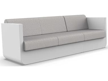 Vondom Outdoor Ulm Modular Sofa Seater Basic White Savane Whisper VOD71005WHITE1502