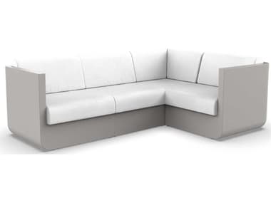 Vondom Outdoor Ulm Modular Sofa Seater Basic Ecru Nautical White VOD71006ECRU1100