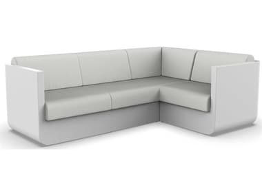 Vondom Outdoor Ulm Modular Sofa Seater Basic White Nautical Natural VOD71006WHITE1111