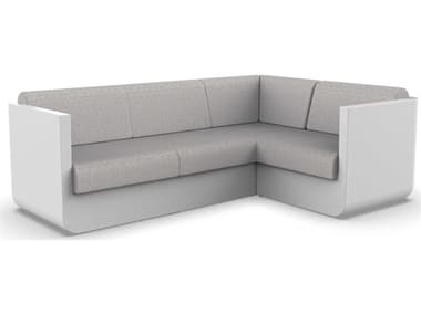 Vondom Outdoor Ulm Modular Sofa Seater Basic White Savane Whisper VOD71006WHITE1502