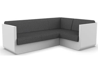 Vondom Outdoor Ulm Modular Sofa Seater Basic White Savane Tornado VOD71006WHITE1503