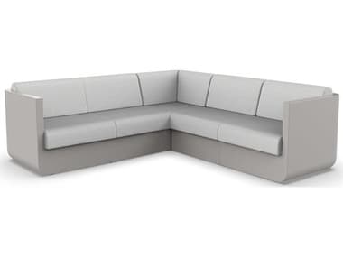 Vondom Outdoor Ulm Modular Sofa Seater Basic Ecru Crevin White VOD71007ECRU1308