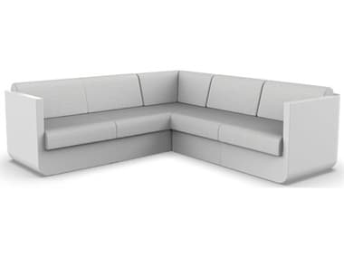 Vondom Outdoor Ulm Modular Sofa Seater Basic White Crevin White VOD71007WHITE1308