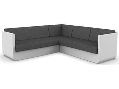 Vondom Outdoor Ulm Modular Sofa Seater Basic White Savane Tornado VOD71007WHITE1503