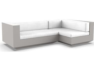 Vondom Outdoor Vela Modular Sofa Left Seater Basic Ecru Nautical White VOD71008ECRU1100