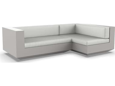 Vondom Outdoor Vela Modular Sofa Left Seater Basic Ecru Nautical Natural VOD71008ECRU1111