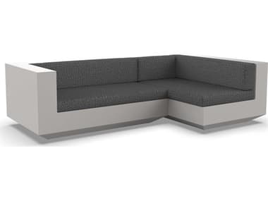 Vondom Outdoor Vela Modular Sofa Left Seater Basic Ecru Savane Tornado VOD71008ECRU1503