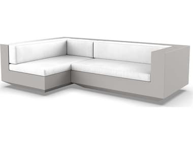 Vondom Outdoor Vela Modular Sofa Right Seater Basic Ecru Nautical White VOD71009ECRU1100