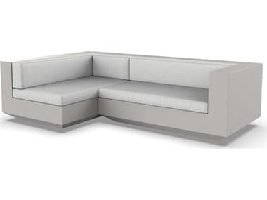 Vondom Outdoor Vela Modular Sofa Right Seater Basic Ecru Crevin White VOD71009ECRU1308