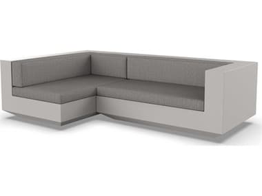 Vondom Outdoor Vela Modular Sofa Right Seater Basic Ecru Crevin Taupe VOD71009ECRU1310