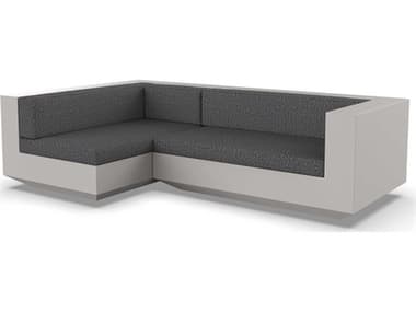 Vondom Outdoor Vela Modular Sofa Right Seater Basic Ecru Savane Tornado VOD71009ECRU1503