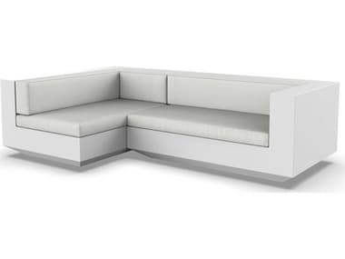 Vondom Outdoor Vela Modular Sofa Right Seater Basic White Nautical Natural VOD71009WHITE1111