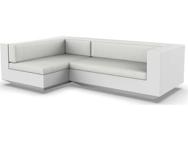 Vondom Outdoor Vela Modular Sofa Right Seater Basic White Savane White VOD71009WHITE1501