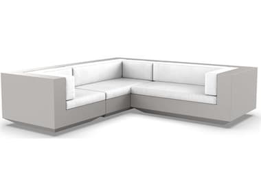 Vondom Outdoor Vela Modular Sofa L Seater Basic Ecru Nautical White VOD71010ECRU1100