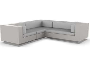 Vondom Outdoor Vela Modular Sofa L Seater Basic Ecru Nautical Taupe VOD71010ECRU1102