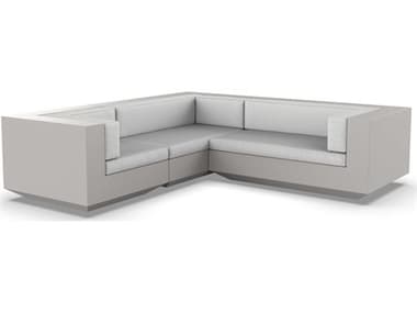 Vondom Outdoor Vela Modular Sofa L Seater Basic Ecru Crevin White VOD71010ECRU1308