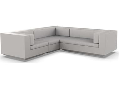 Vondom Outdoor Vela Modular Sofa L Seater Basic Ecru Savane Whisper VOD71010ECRU1502