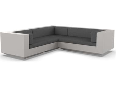 Vondom Outdoor Vela Modular Sofa L Seater Basic Ecru Savane Tornado VOD71010ECRU1503